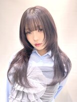 ロンド レグリーズ 立川(Lond leglise)&nbsp;オリーブグレー/韓国レイヤーカット/マロンベージュ/黒髪/小顔