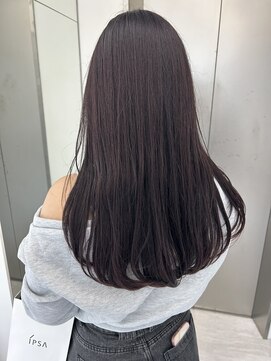 ビューナゴヤ 名駅(VIEW NAGOYA) レイヤーカット/ラベンダーカラー/艶髪/ブリーチ無し