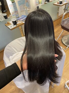 クレア 茅ヶ崎(CREA) 酸性ストレート/縮毛矯正/髪質改善/艶髪/ドライヤーでまとまる