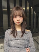 ジョエミバイアンアミ(joemi by Un ami) ハッシュカット/レイヤーカット/ブラウンベージュ