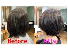 アンドヘア(AND HAIR)の雰囲気（20代～80代まで幅広く担当中！一人一人似合わせた髪型をご提案♪）
