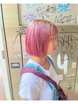 ミュー(Mu) ルーツカラー　ベージュ　ピンク