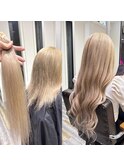 中毒者続出☆最高級エクステ34/髪質改善/ケアブリーチ/ブリーチ