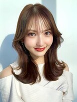 アマトウキョウ アユンチェ(AMA TOKYO×AYUNCHE) 透け感抜群韓国ヘア