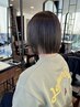 カット＋ケアブリーチ＋イルミナカラー＋TR