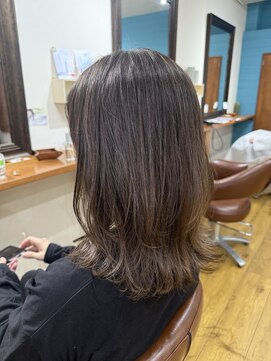 ジャガラ 津田沼店(JAGARA) ラベンダーアッシュ×レイヤー＊mina［津田沼/髪質改善］