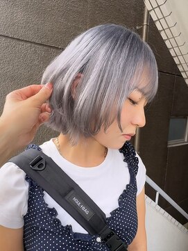 イエナ 渋谷(IENA) ヒナ小顔に見せるヘアエンドカラーダブルカラー