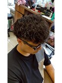 【草加/オム】波巻きスパイラルパーマ