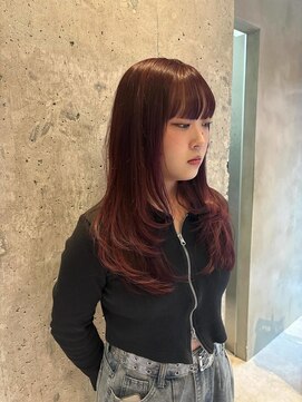 【透明感カラー/脱黄ばみ】水光肌カラーも人気♪