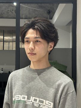 ノブレス ノアール(NOBLESSE NOIR) 【メンズ】ガイルヘアー/センターパート