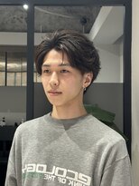 ノブレス ノアール(NOBLESSE NOIR) 【メンズ】ガイルヘアー/センターパート