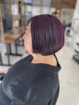 ラック 辻堂(LUCK) 【松浦】アンブレラカラー　ボルドールビー