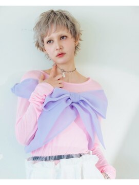 アクシス 栄ガスビル店(`AXIS) 栄/矢場町駅/レイヤーカット/ブリーチカラー/学割24/くびれヘア