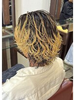 ハイパー(HYPER)&nbsp;ミディアムサーフカール【メンズ/パーマ】