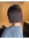 切りっぱなしボブ2.21イメチェン