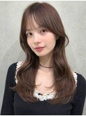 絶対盛れるまろやかベージュ×くびれレイヤー