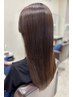 【髪質改善】　髪質改善美髪カラートリートメント+スパ(40分)￥19250→