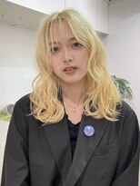 ミーム 原宿 表参道(meme) !ダブルカラーハイトーンカラーケアブリーチインナーカラー#原宿