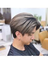 ジジ ヘアワークス(gigi hair works) メンズ バレイヤージュ