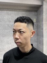 バーバーハウス ラヴィ 阿佐ヶ谷店(Barber House Lavie)&nbsp;クロップ×ハイフェード