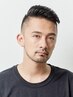 【新規限定】メンズカット(顔剃り付)＋白髪染め（白髪ぼかしの方もこちら)