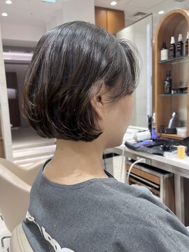 ピークアブー アヴェダ ギンザシックス(PEEK-A-BOO AVEDA GINZASIX) 【ふんわりボブ】デジタルパーマ ボブパーマ 銀座 ◆