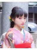 着物　振り袖　袴　結婚式スタイル