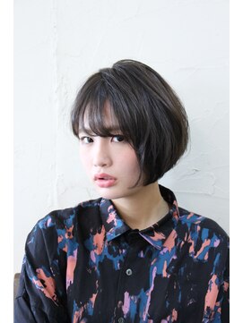 インス(ensue) ensue京都◇イルミナカラーで作る、スモーキーグレージュ◇中島