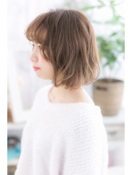 ミック ヘアアンドビューティー 大山店(miq  Hair&Beauty) 女の子らしさ満載◎ゆるふわミディ