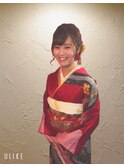 華やかセット、着付け