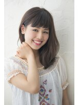 ヘアーミューズ リベロ(hair muse Livero) 【Livero】グレージュ×厚めバング 3