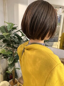 アミュレ(Amule) アゴラインボブ スッキリシルエットで小顔ボブ梅ヶ丘美容院