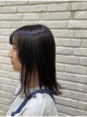 HAIRZ ☆大岩真弓　インナーカラー(^^)冬のシルバーグレー