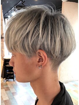 ヘアーサロン ヴィアージュ 原店(Viage) マッシュ×ホワイティベージュ