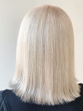 ファブ 千葉店(FaB) フェザーバング/カーキグレージュ/マッシュショートボブ[千葉駅]