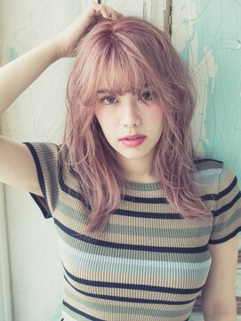 美容室 リズヘアー 稲毛店(Riz hair) ピンクグレージュカラー【稲毛】