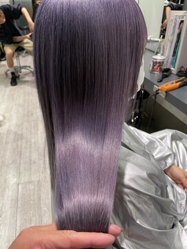 ルイス(L'wis) 色落ち超綺麗！パールラベンダーカラー！代表朝長