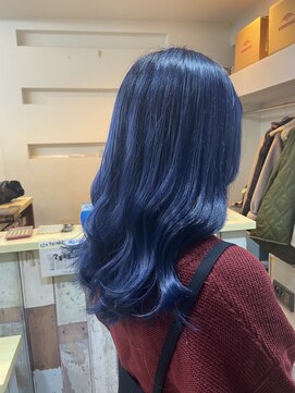 シエル ヘアーメイクアップ(CieL hair make up) 韓国系ディープブルー