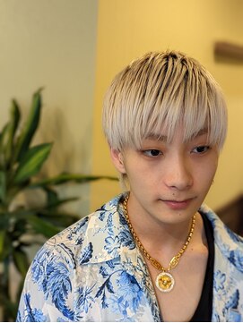 トウキョウバーバーヴァッシュ 神保町店(Tokyo Barber VASH) マッシュベースウルフ