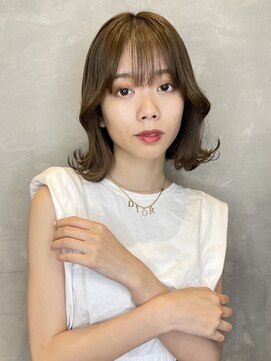 トルネード(TORNADO) 切りっぱなしボブ 美髪 似合わせカット くびれボブ