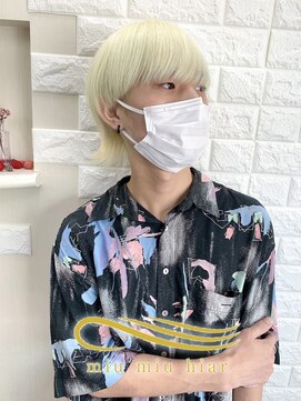 ミウミウヘア(miu miu hair) White Blond☆