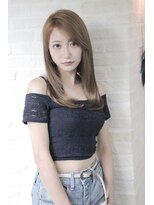 ヘアリゾート粋 新宿三丁目本店 《前地 麻衣》ナチュラルストレートで朝楽スタイルに!