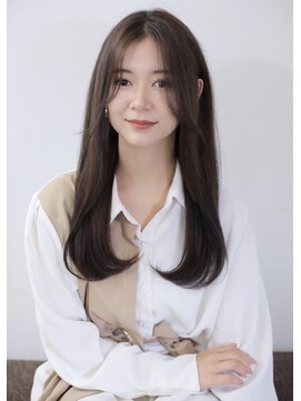 アドレバイハピネス(ADORE by happiness) 髪質改善 センターパート 奈良大和八木 20代 30代 40代