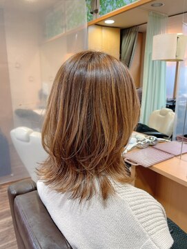 ヘアスペース エーアイアール(Hair Space A.I.R) ミディアムウルフボブ