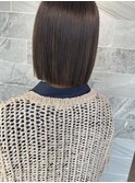 《Jilll ankh姫路駅前》ボブ 縮毛矯正 ストレート