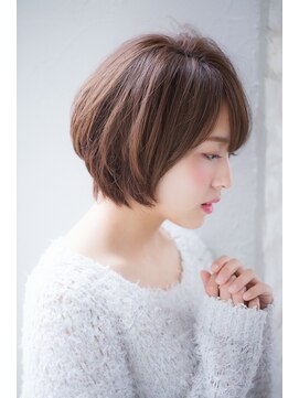 ジョエミバイアンアミ(joemi by Un ami) 【joemi】大人ガーリーチョコレートナチュラルショート(小倉太郎