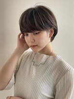 イヴォークトーキョーオーサカ(EVOKE TOKYO osaka)&nbsp;20代 マッシュショート 耳かけ 可愛い！