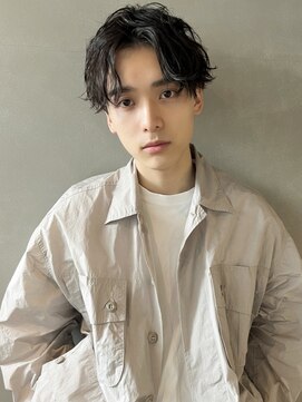 パーク(PARK) 【PARK】メンズアップバング×ナチュラルパーマ