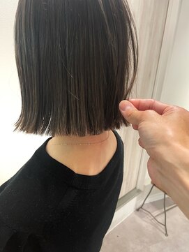 アントワープトーキョー(antwerp TOKYO) 白髪ぼかしハイライト酸性ストレート縮毛矯正髪質改善白髪染め