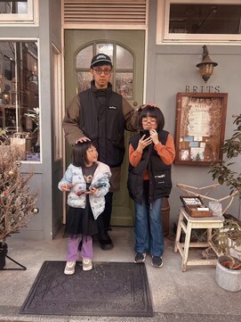 サンヘアーブリッツ(sun hair BRITS) ニュアンスメンズパーマ/キッズカット